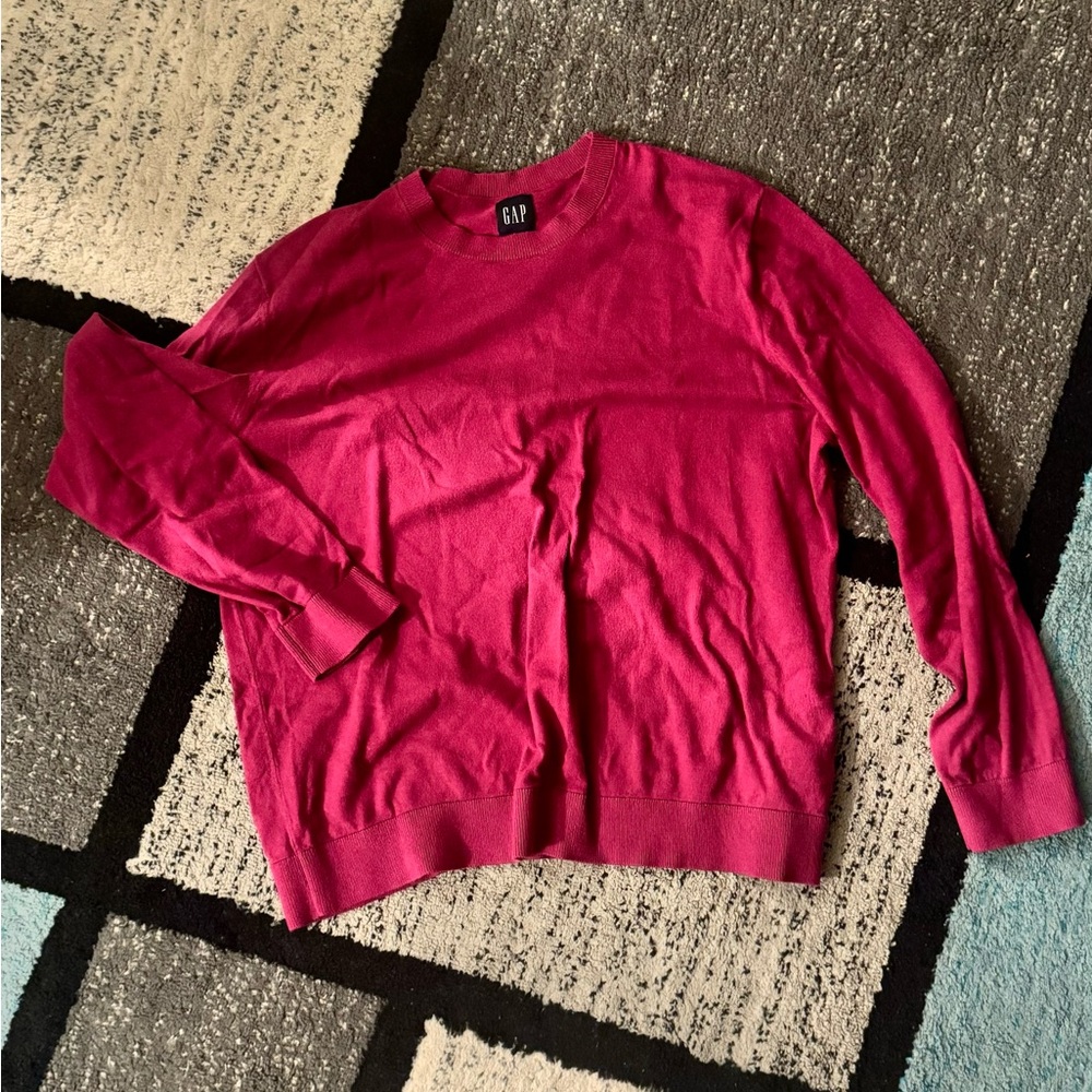 🌷🥑🍇 lightweight crewneck sweater EUC 🍇🥑🌷